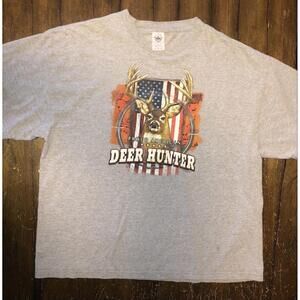 Proud American Deer Hunter Delta T-Shirt Men’s Size 2XL